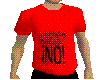 Male No To Anon Shirt