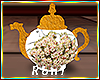 Teapot Gold Trim