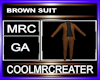 BROWN SUIT