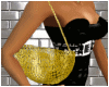 [m58]Gold crystal purse