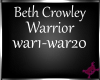 !M! Beth Crowley Warrior