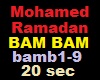 Mohammed ramadan BAM BAM