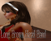 Long Brown Head Band