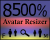 Any Avatar Size,8500%