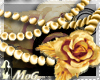 *MG*golden Rose Necklace