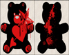 Broken hearted bear