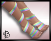 ^B^ Rainbow Feet