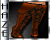 Sexy Witch Boots Orange