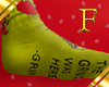 Grinch Socks Green  F