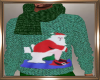 Winter His Green Sweater