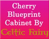 Cherry Blueprint Cabinet