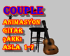 couple play guitar+song