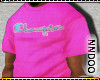Chmps Pink Tee