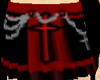 cross chained skirt