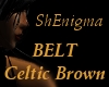  *SE BELT - Celtic Brown
