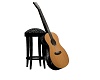 Silla con guitarra