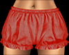 Ruffle Shorts Red