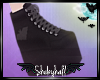 (S) Black Batty Shoes