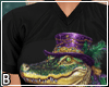 Mardi Gras Gator Tee