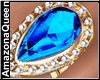 Sapphire Diamonds Ring