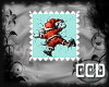 {CCD} Santa Stamp