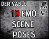 [K] 10 Emo Scene poses