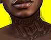 ♋ Neck tattoo