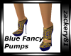 Blue Fancy Pumps