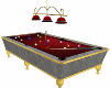 Red Pool Table