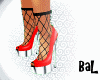 bL* SocKs & Red Shoes