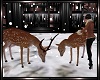 Snowy Day Animated Deers