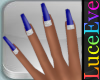 V2 Navy Chispia Nails