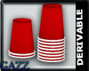 DRV Stacked Red Cups