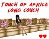 touch of africa couch