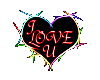 Rainbow Love Heart Ani