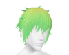 greenish hair