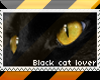 .:IIV:. Black Cat Stamp