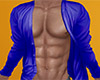 Blue Open Shirt (M)