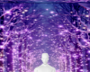Winter snow lights bg
