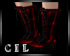 *C* Dolly Boots Red