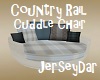 Plaid Cuddle Chair