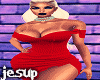 =💖Femme Dress Red