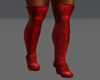 FG~ Red Leather Boots