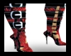  RED STILETTO BOOTS
