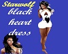 black heart dress