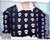 e| skull sweater