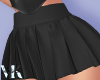 VK. Black Heart Skirt