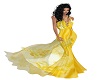 *Ney* Silk Gown Yellow