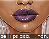 Y: zell lips | toxic