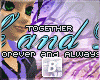 b| Together...